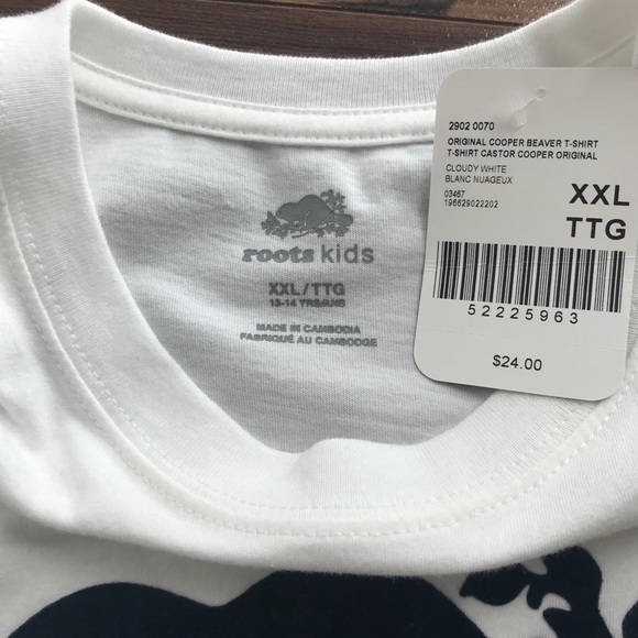NWT Roots Original Cooper Beaver T shirt - Picture 3 of 4